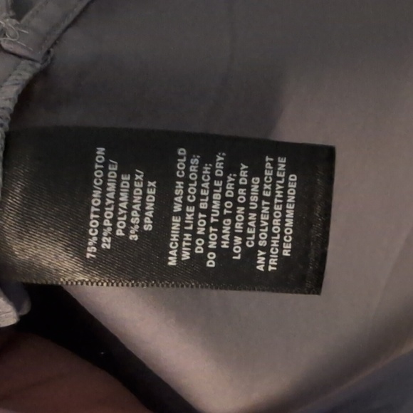 Lafayette 148 Women's Boyfriend Style Gray Button Down Size XL - Picture 7 of 8